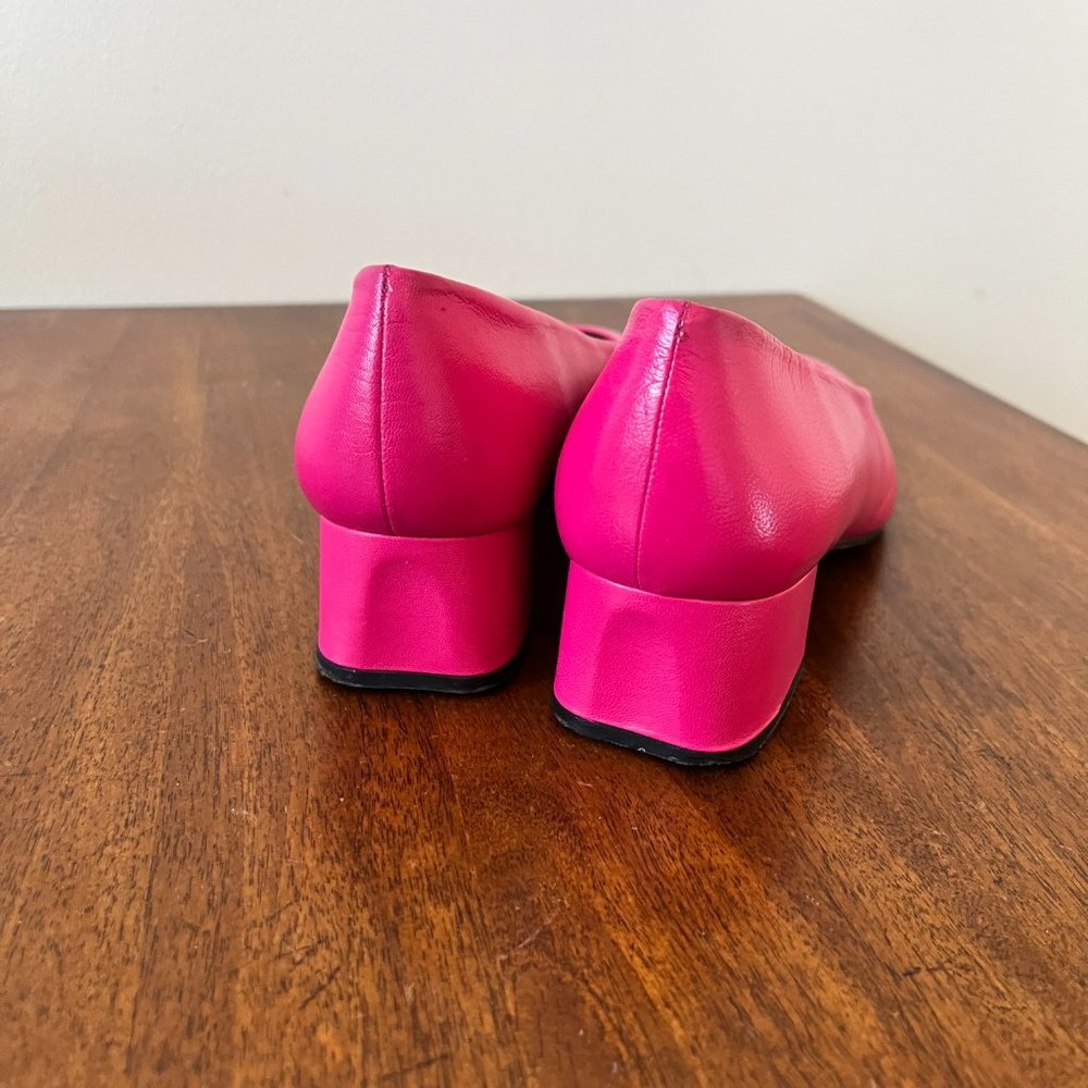 Liz Claiborne Pink Leather Heels - Picture 6 of 13